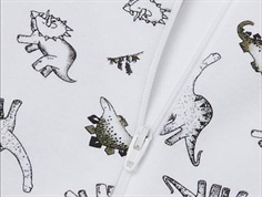 Name It bright white dinoprint natdragt